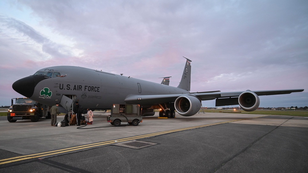 351st Air Refueling Squadron prepares to participate in the “Accelerating the Legacy” conference