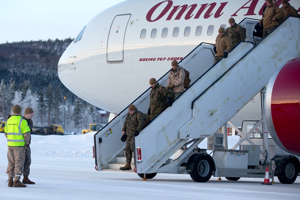 Three-Star Command Lands in Norway for Exercise Nordic Response 24