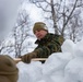 U.S. Marines with 2nd Marine Aircraft Wing conduct four-day cold-weather training course