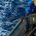 Replenishment at Sea on USS Bulkeley