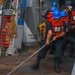 Replenishment at Sea on USS Bulkeley