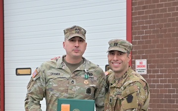 Soldier awarded ARCOM
