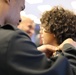 Joint Armed Forces Color Guard Connect With JROTC Students in Las Vegas