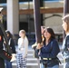 Joint Armed Forces Color Guard Connect With JROTC Students in Las Vegas