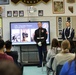 Joint Armed Forces Color Guard Connect With JROTC Students in Las Vegas