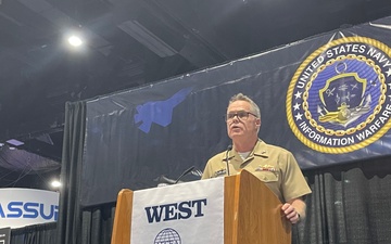 Rear Admiral Mike Brookes Outlines Office of Naval Intelligence Priorities at AFCEA WEST 2024
