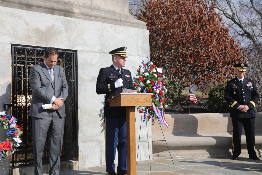 William Henry Harrison Presidential Wreath Laying Ceremony