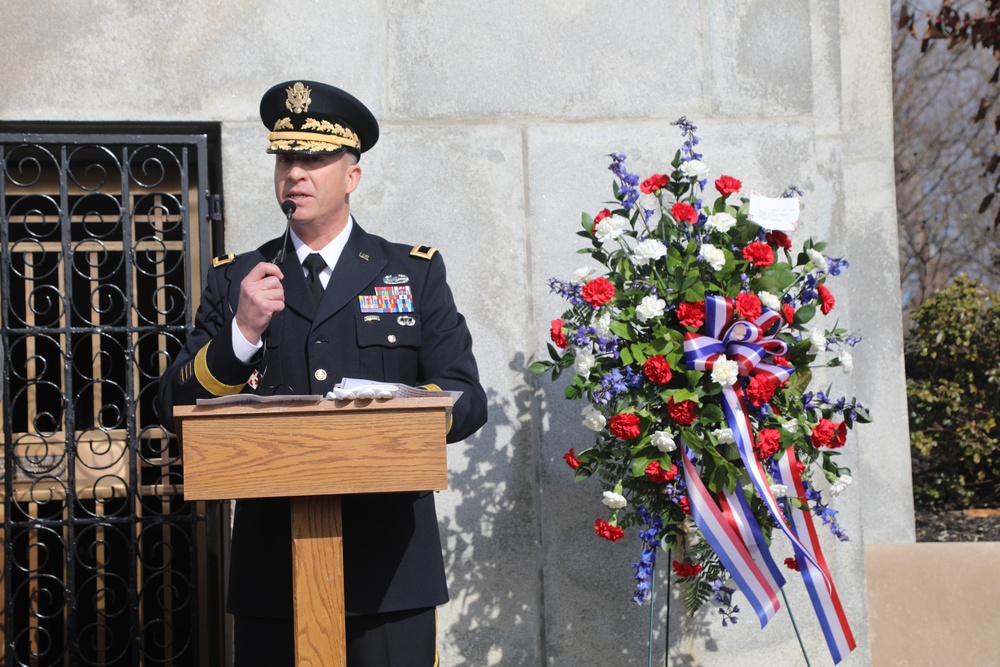 William Henry Harrison Presidential Wreath Laying Ceremony