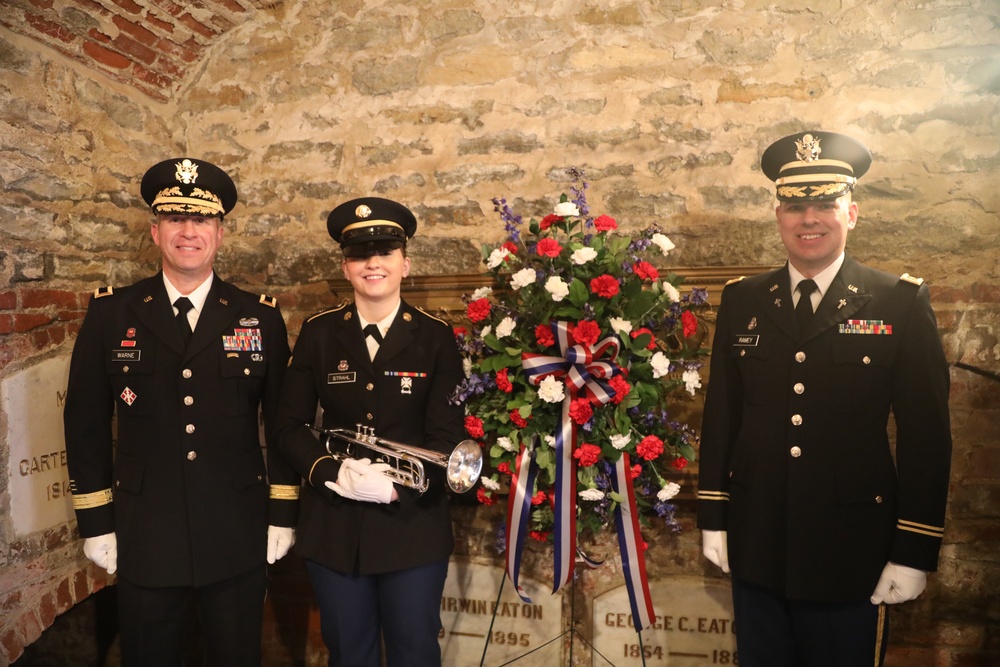 William Henry Harrison Presidential Wreath Laying Ceremony