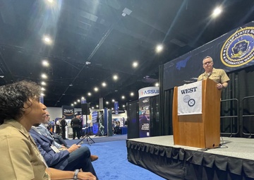 Rear Admiral Mike Brookes Outlines Office of Naval Intelligence Priorities at AFCEA WEST 2024