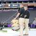 Joint Armed Forces Color Guard Rehearses Before Super Bowl LVIII