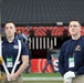 Joint Armed Forces Color Guard Rehearses Before Super Bowl LVIII