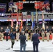 Joint Armed Forces Color Guard Rehearses Before Super Bowl LVIII