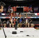 Joint Armed Forces Color Guard Rehearses Before Super Bowl LVIII