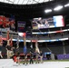 Joint Armed Forces Color Guard Rehearses Before Super Bowl LVIII