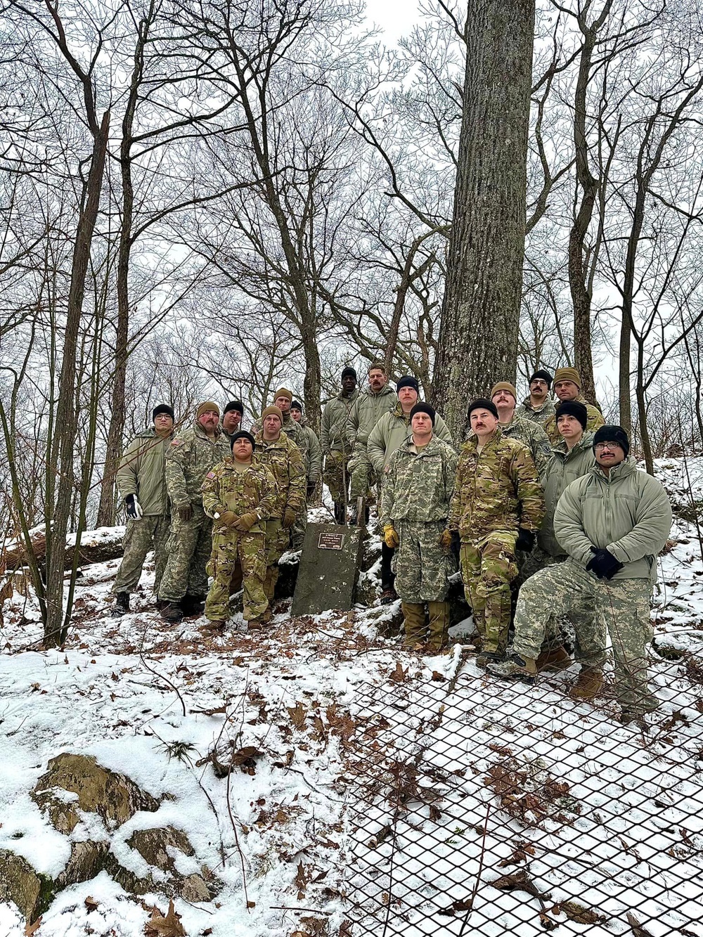 C Troop 1-172nd Cavalry Honor Fallen Soldier