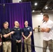 Joint Armed Forces Color Guard Checks Out the NFL Experience