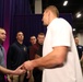 Joint Armed Forces Color Guard Checks Out the NFL Experience