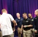 Joint Armed Forces Color Guard Checks Out the NFL Experience