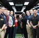 Joint Armed Forces Color Guard Checks Out the NFL Experience