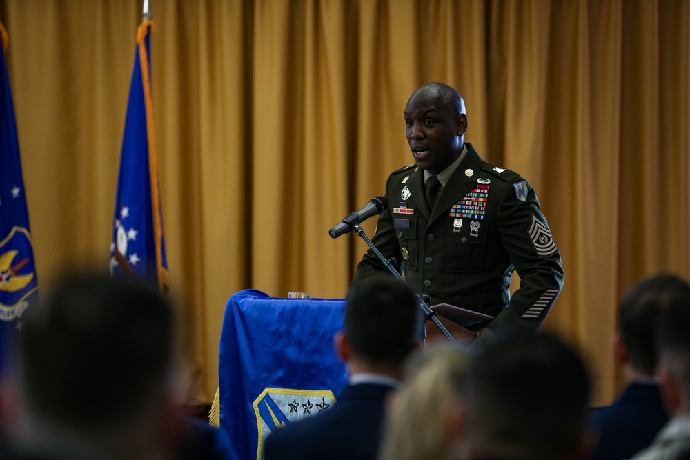 21st Theater Sustainment Command NCO graduates from U.S. Air Force Europe’s Kisling NCO Academy