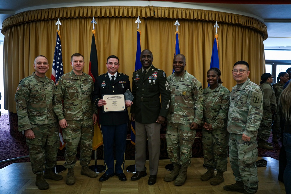 21st Theater Sustainment Command NCO graduates from U.S. Air Force Europe’s Kisling NCO Academy