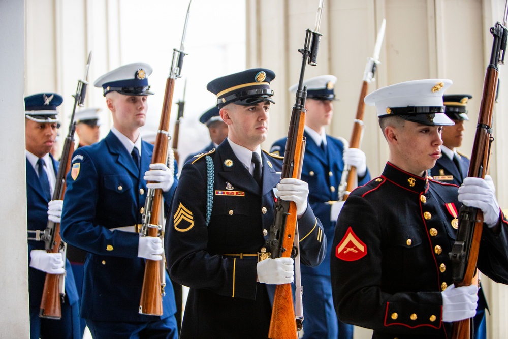 Lincoln Memorial Wreath Laying Ceremony, February 12, 2024