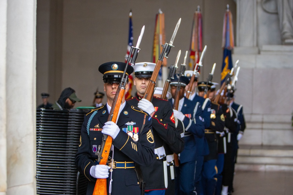 Lincoln Memorial Wreath Laying Ceremony, February 12, 2024