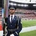 Joint Armed Forces Color Guard Presents the Colors Before Super Bowl LVIII