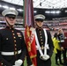 Joint Armed Forces Color Guard Presents the Colors Before Super Bowl LVIII