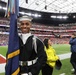 Joint Armed Forces Color Guard Presents the Colors Before Super Bowl LVIII