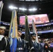 Joint Armed Forces Color Guard Presents the Colors Before Super Bowl LVIII