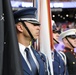 Joint Armed Forces Color Guard Presents the Colors Before Super Bowl LVIII