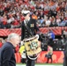 Joint Armed Forces Color Guard Presents the Colors Before Super Bowl LVIII