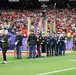 Joint Armed Forces Color Guard Presents the Colors Before Super Bowl LVIII