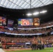 Joint Armed Forces Color Guard Presents the Colors Before Super Bowl LVIII