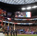 Joint Armed Forces Color Guard Presents the Colors Before Super Bowl LVIII