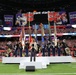 Joint Armed Forces Color Guard Presents the Colors Before Super Bowl LVIII