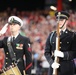 Joint Armed Forces Color Guard Presents the Colors Before Super Bowl LVIII