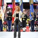 Joint Armed Forces Color Guard Presents the Colors Before Super Bowl LVIII