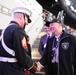 Joint Armed Forces Color Guard Presents the Colors Before Super Bowl LVIII