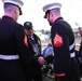 Joint Armed Forces Color Guard Presents the Colors Before Super Bowl LVIII