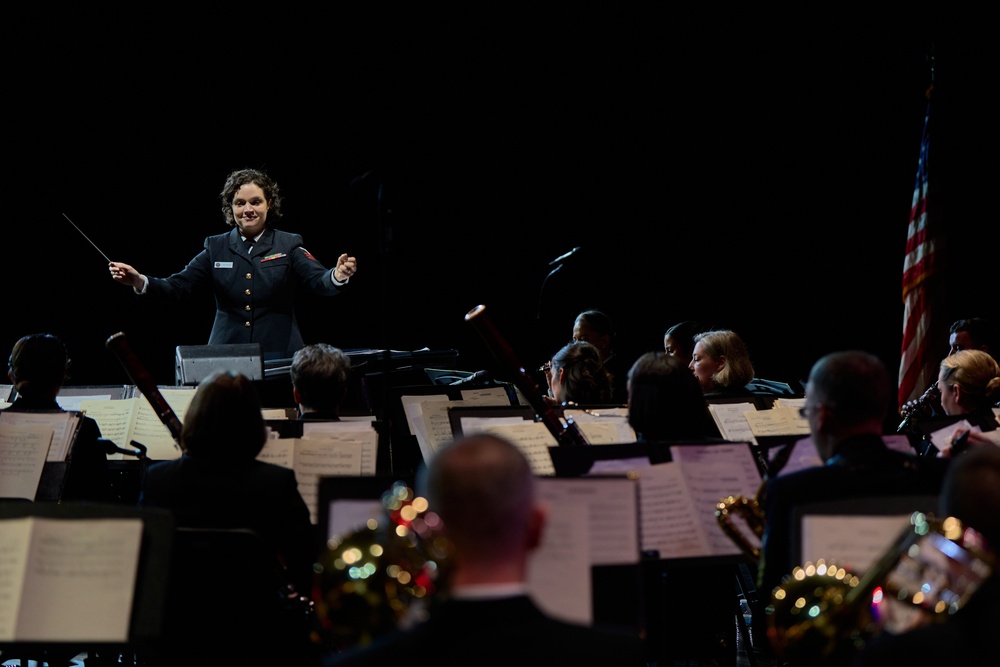 United States Navy Band performs at Thompson High School (Alabaster, Alabama)