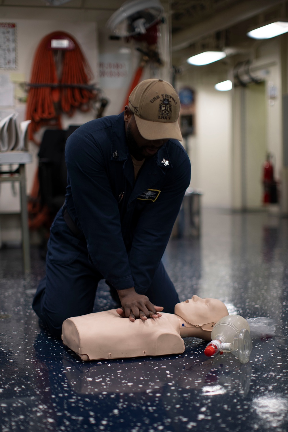 CPR training