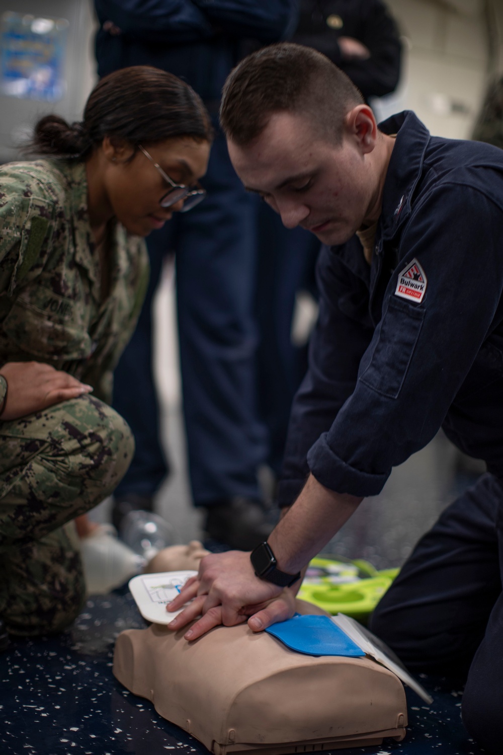 CPR training