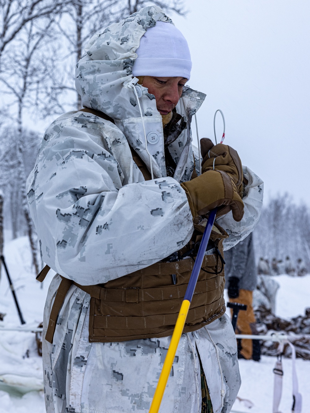 1st Battalion, 2nd Marine Regiment in Cold Weather Training during Nordic Response 24 in Norway