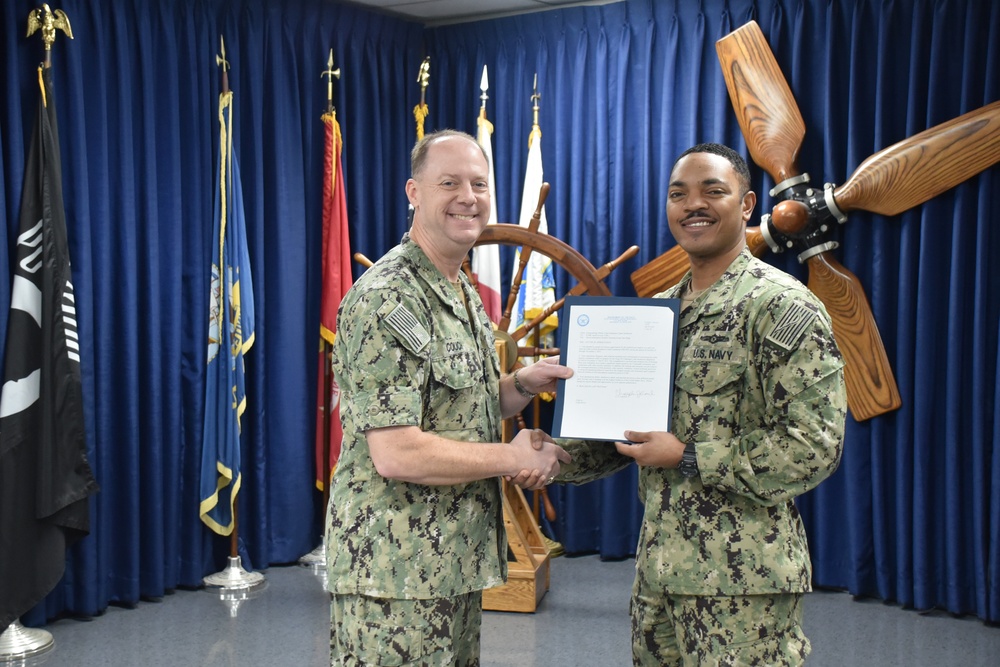 Sailors Receive Awards