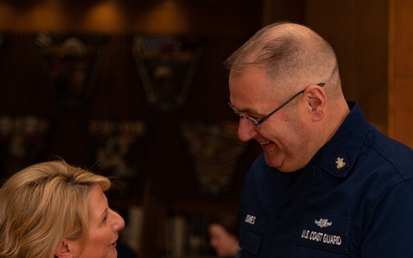 Coast Guard Commandant visits Coast Guard Academy