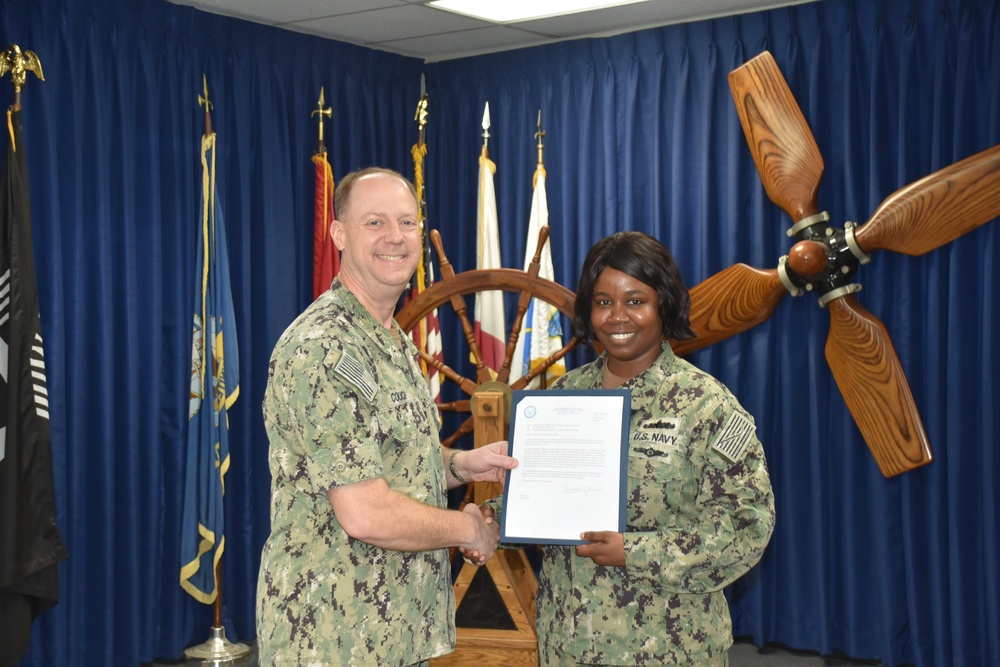 Sailors Receive Awards