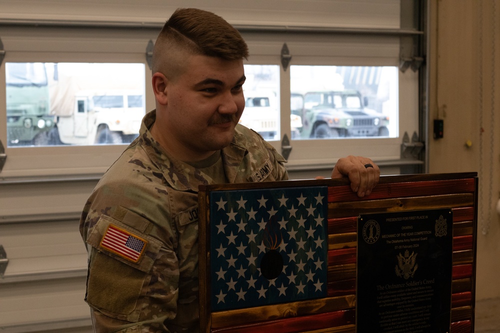 Oklahoma Guard conducts annual Mechanic of the Year competition